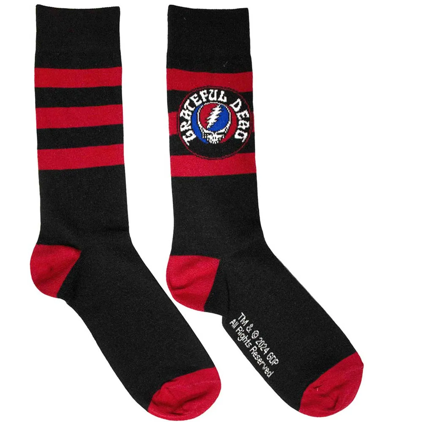 Grateful Dead Ankle Socks - Steal Your Face Logo