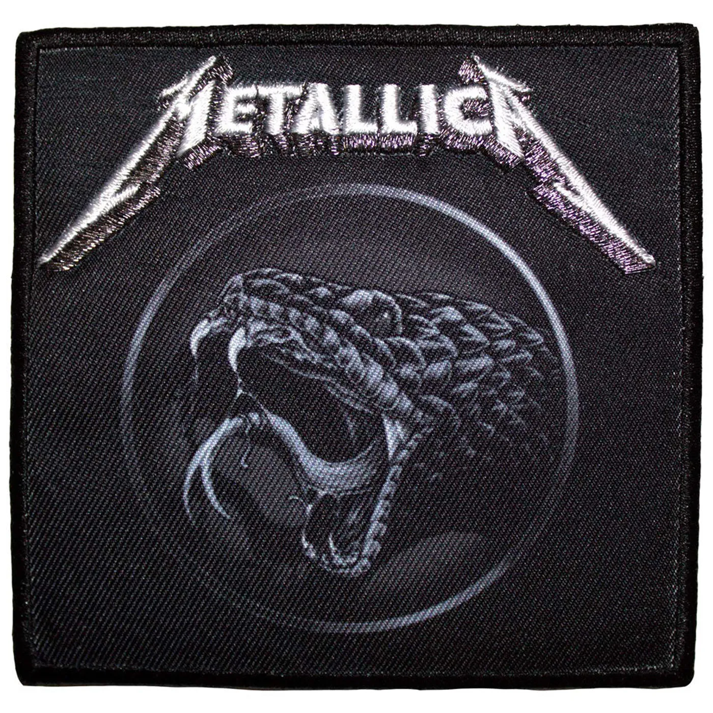 Metallica Patches - Iron On - Black Album Poster