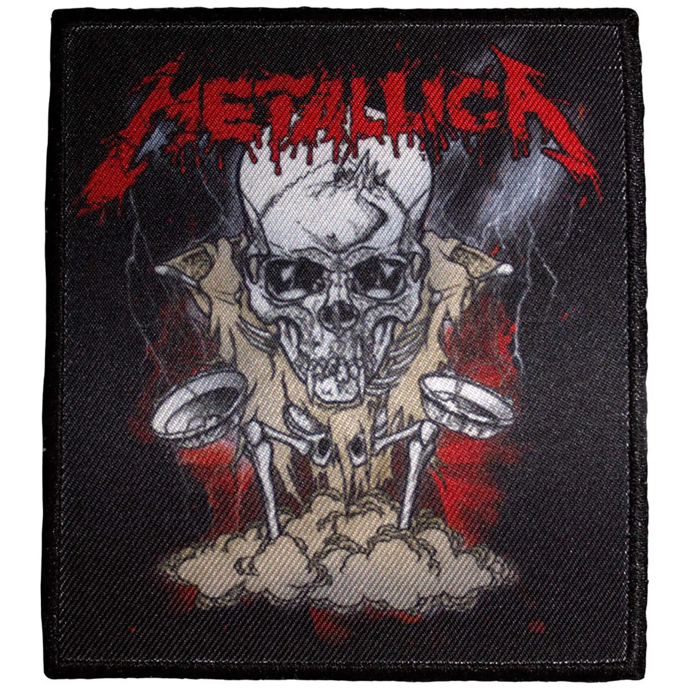 Metallica Patches - Iron On - Skeleton Poster