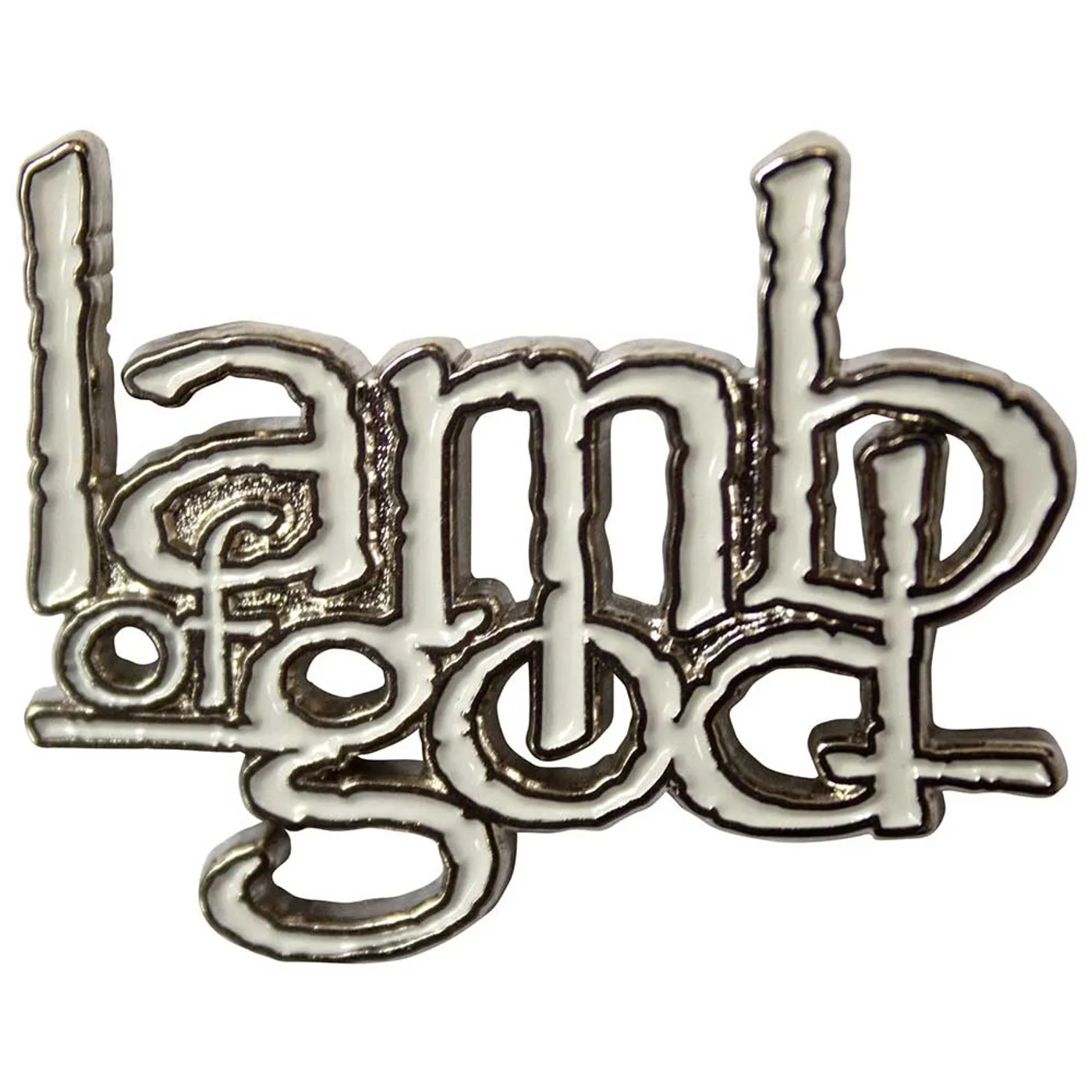 Lamb Of God Pin - Badge - Logo