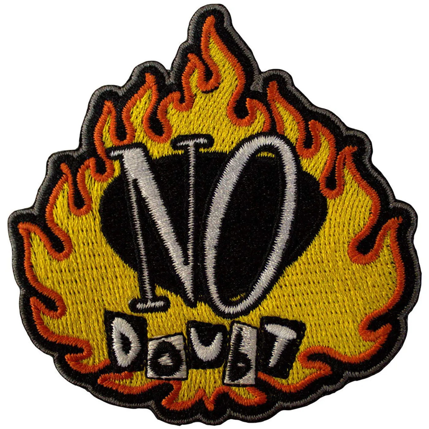 No Doubt Patches - Iron On - Flame