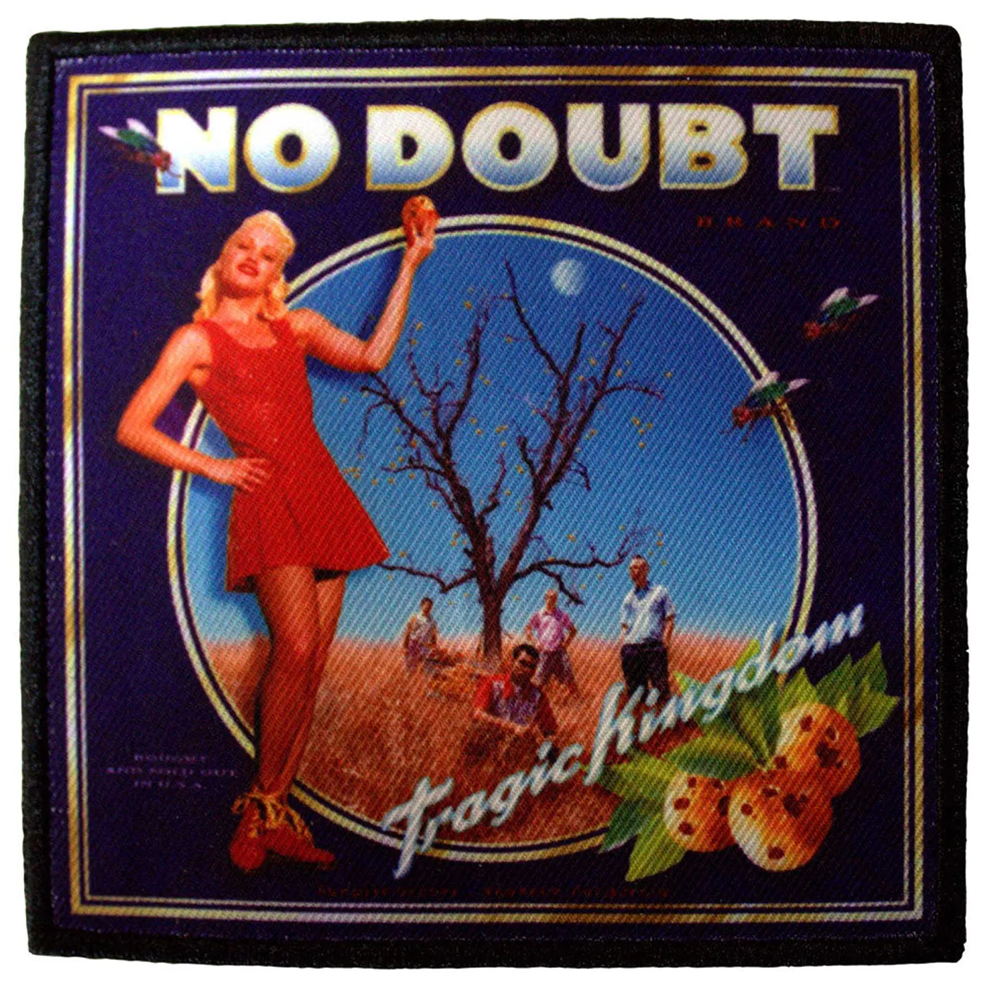 No Doubt Patches - Iron On - Tragic Kingdom