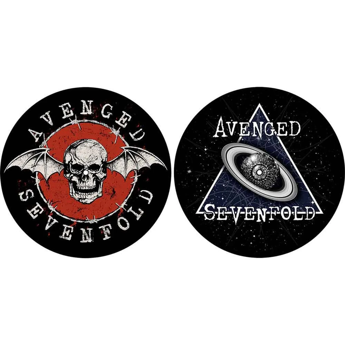 Avenged Sevenfold Slipmat 2 Pack - Skull / Space