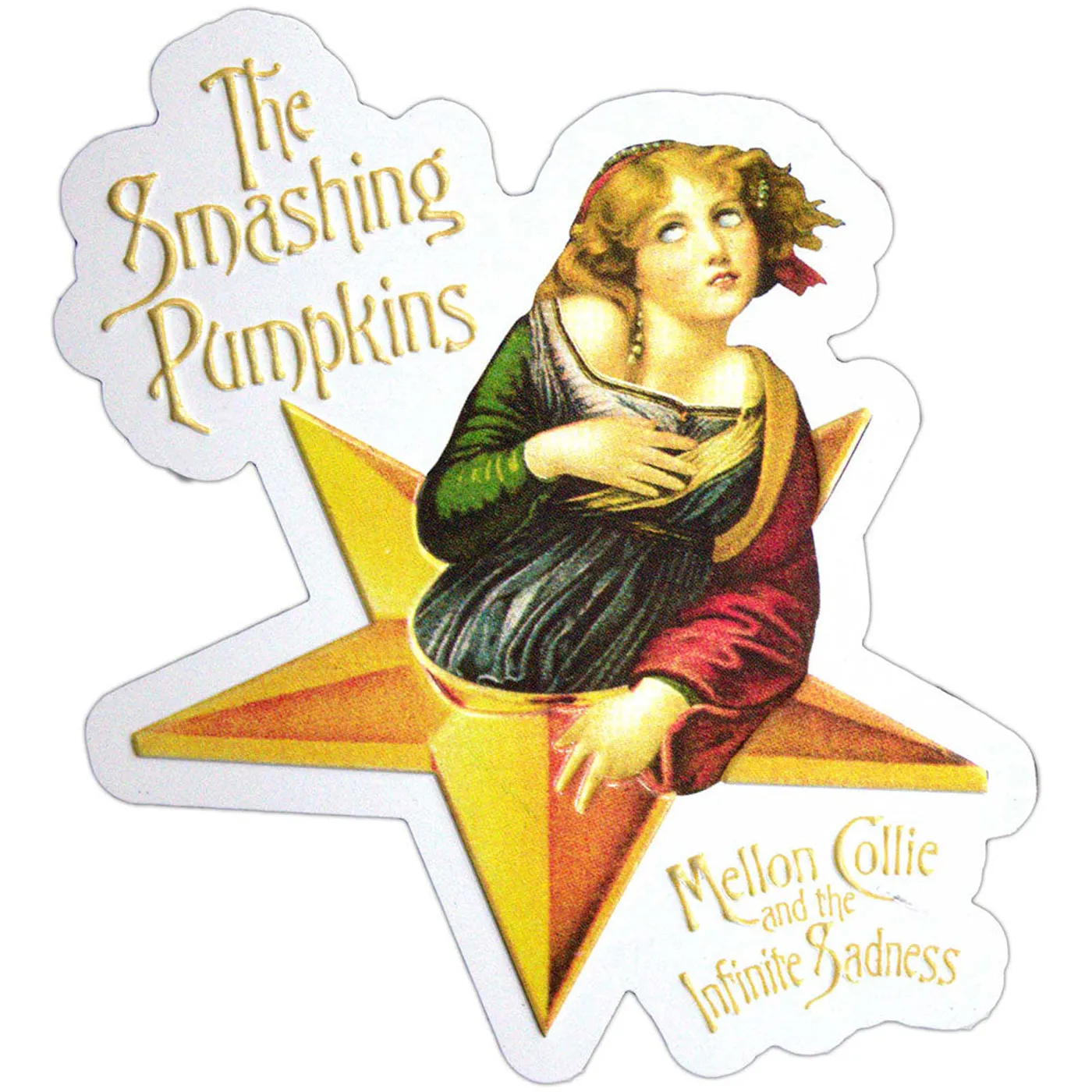 The Smashing Pumpkins Fridge Magnets - Mellon Collie Embossed