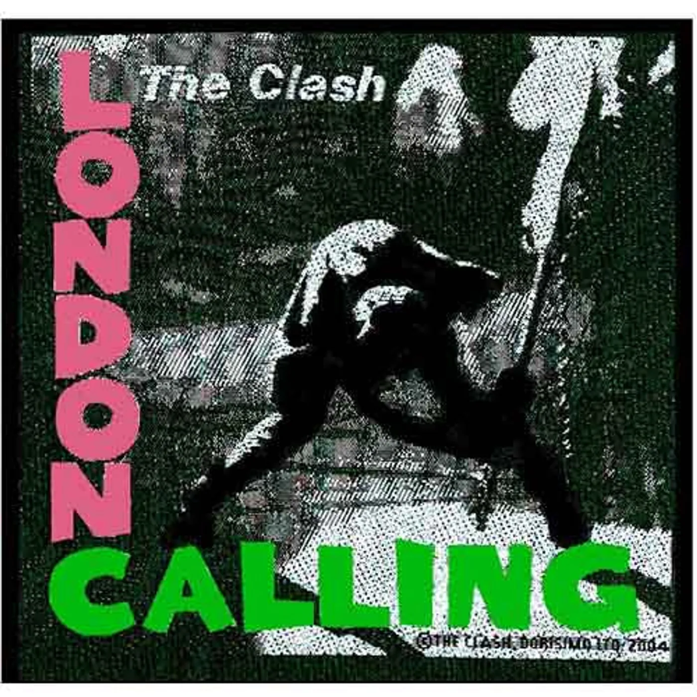 The Clash Patches - Woven Sew On - London Calling
