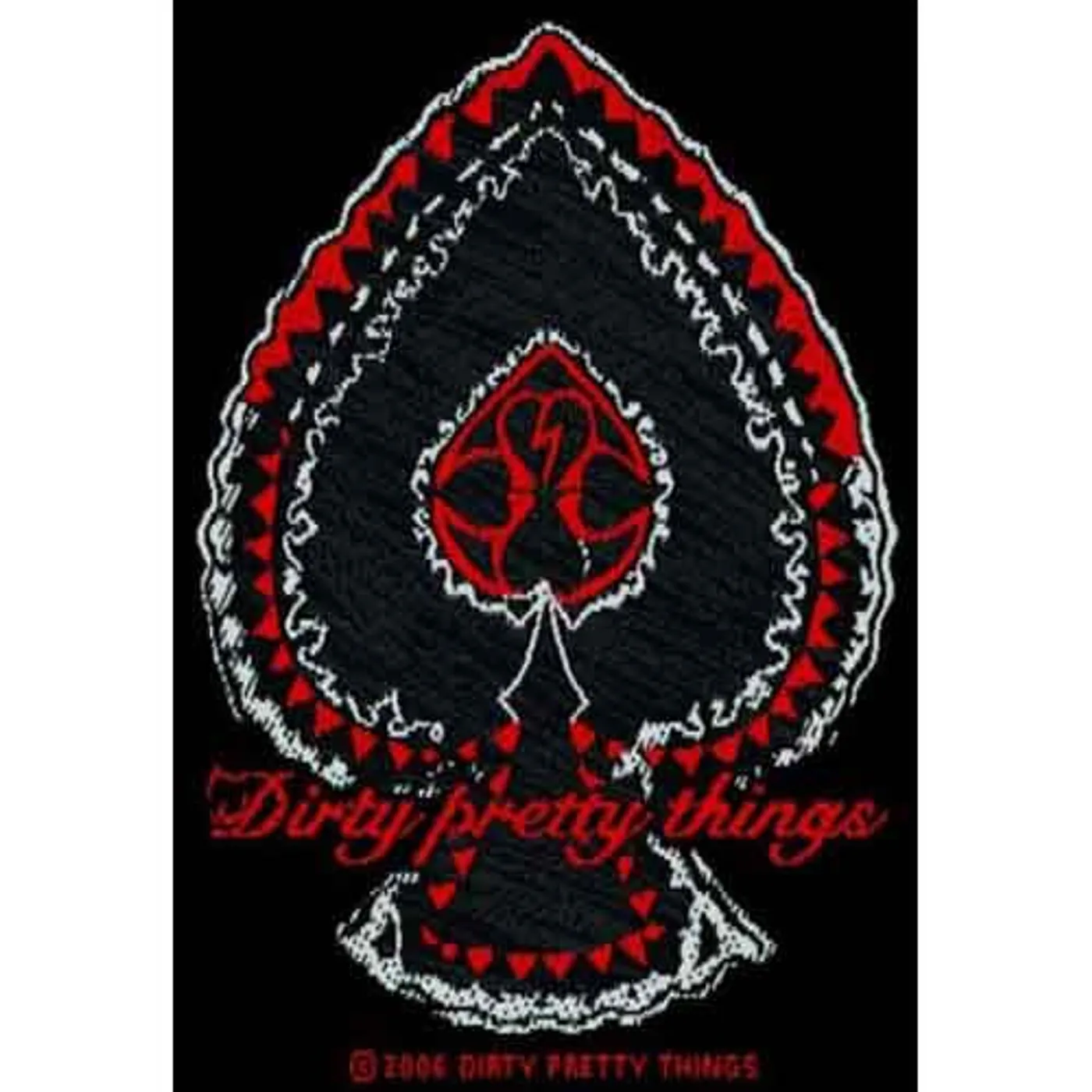 Dirty Pretty Things Patches - Woven Sew On - Spade