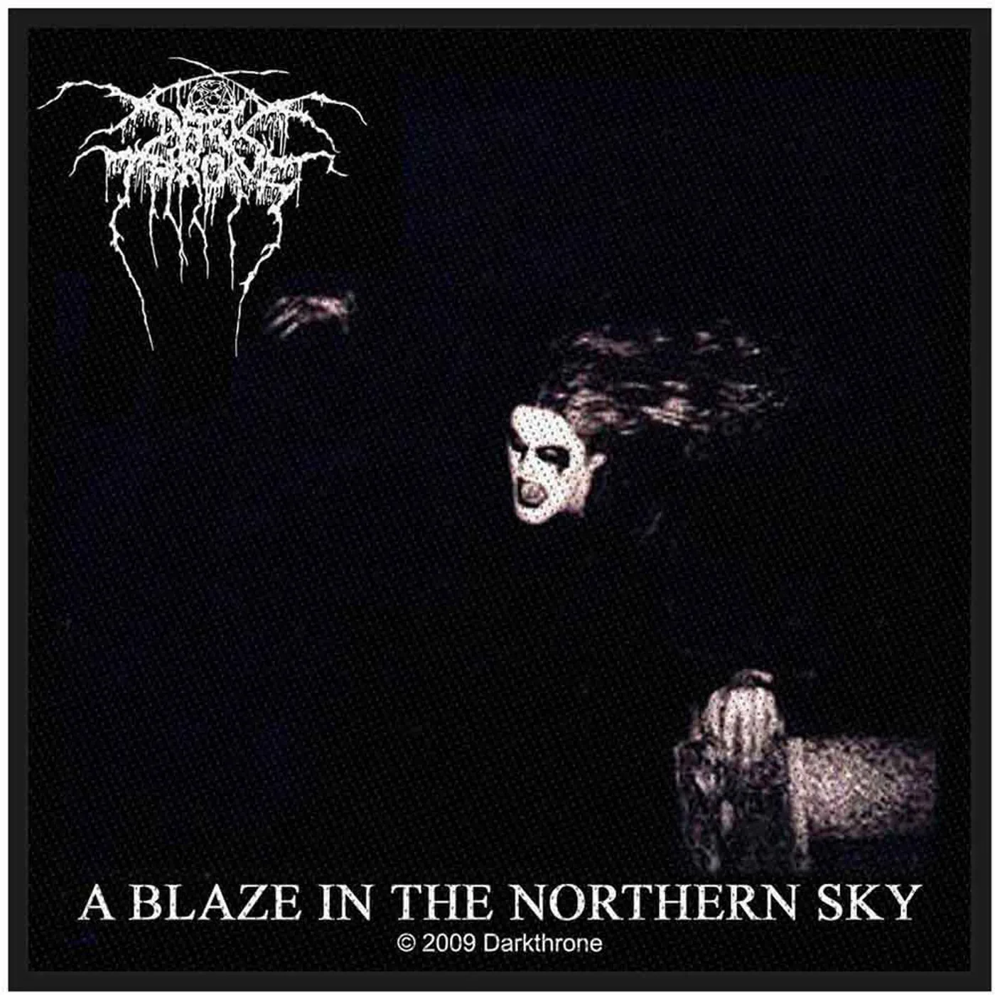 Darkthrone Patches - Woven Sew On - A Blaze In The Northern Sky