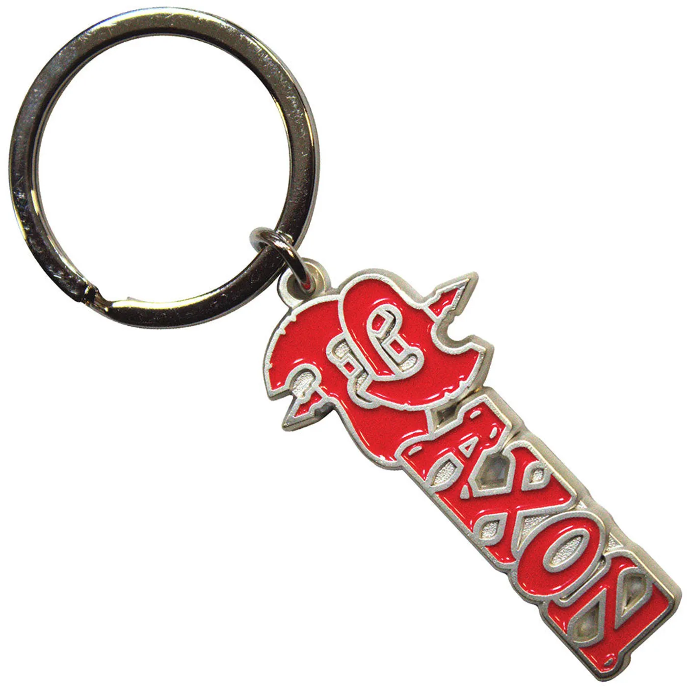 Saxon Standard Keychains - Red Logo