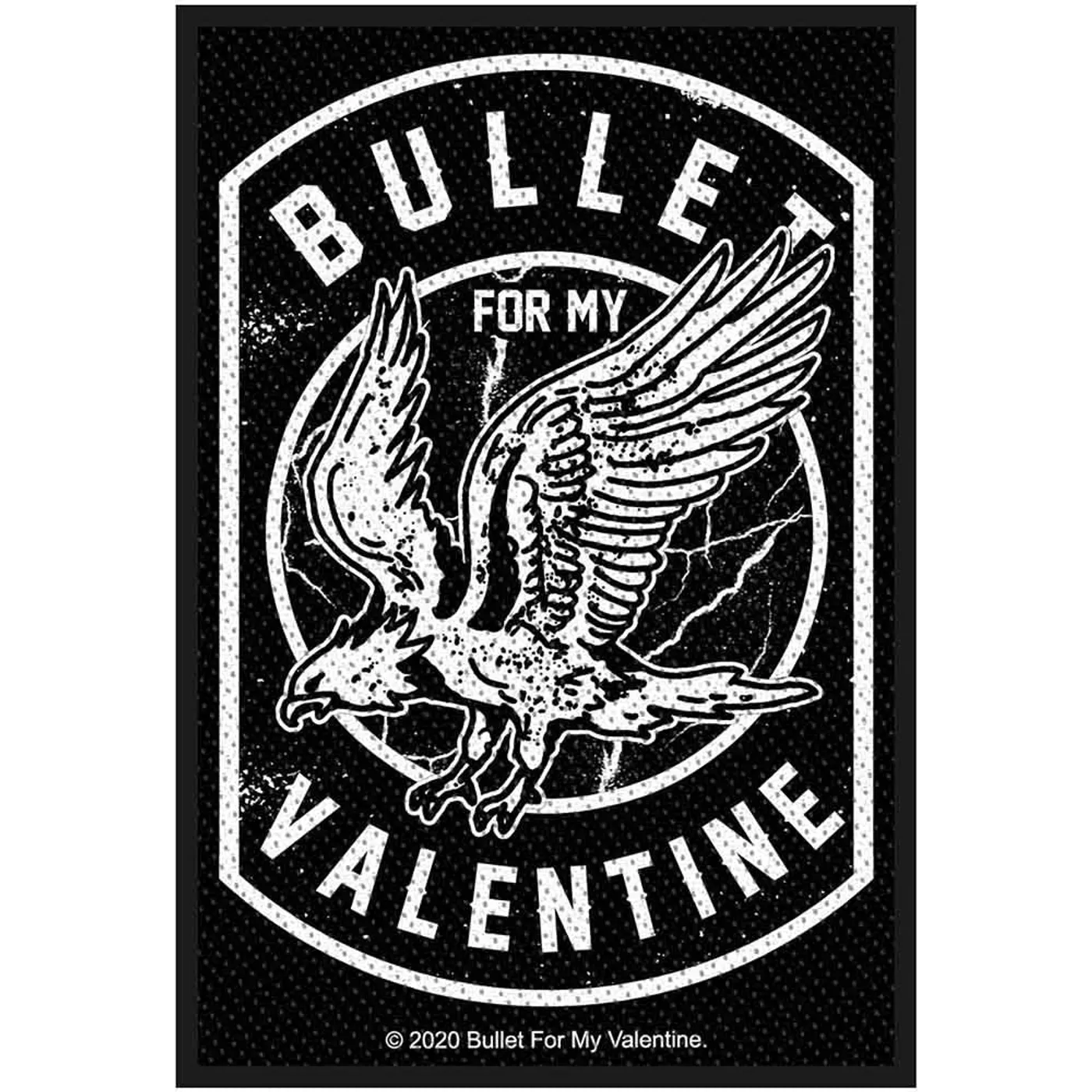 Bullet For My Valentine Patches - Woven Sew On - Eagle