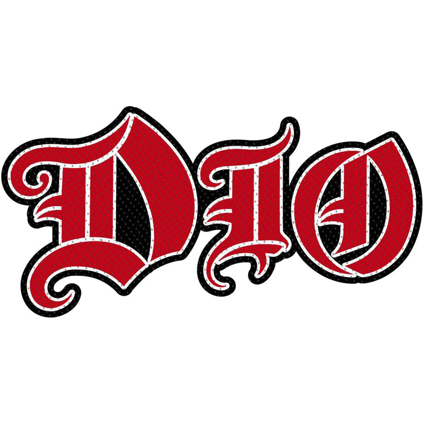Dio Patches - Woven Sew On - Logo Cut Out