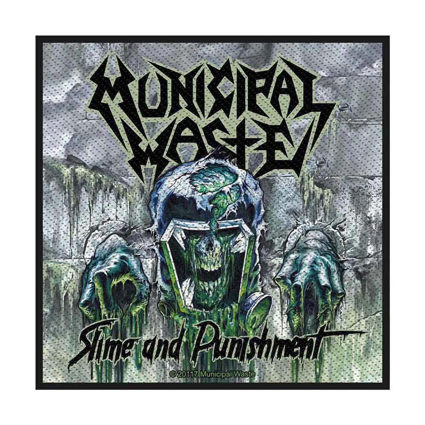 Municipal Waste Patches - Woven Sew On - Slime & Punishment
