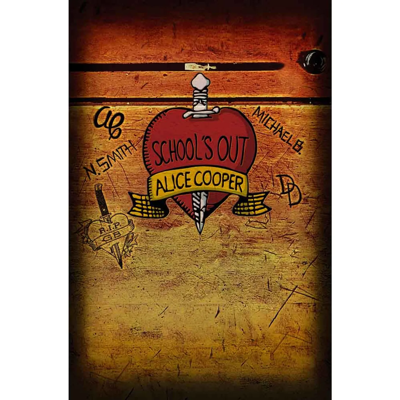 Alice Cooper Posters - Textile - School's Out