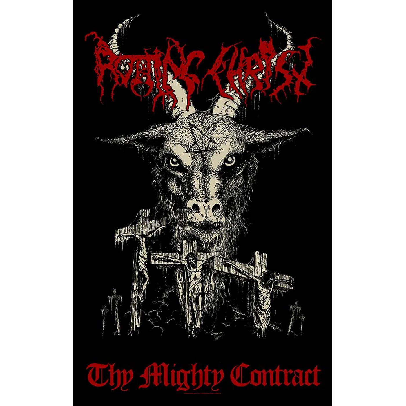Rotting Christ Posters - Textile - Thy Mighty Contract