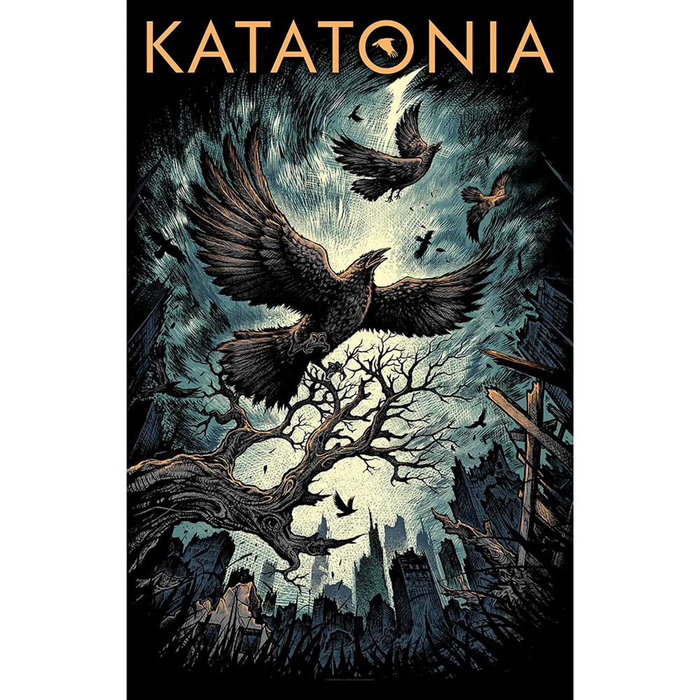 Katatonia Posters - Textile - Uncover The Skies