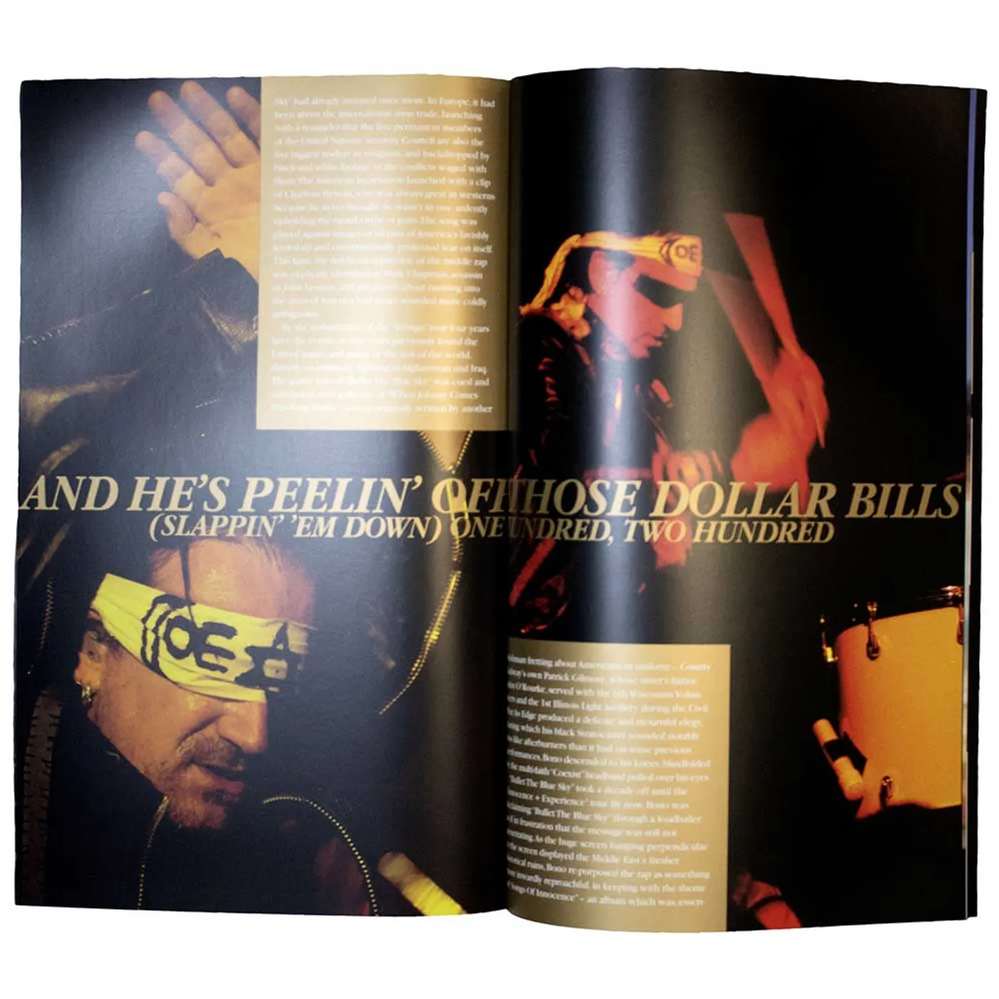 U2 Tour Program - Joshua Tree 2017 Tour