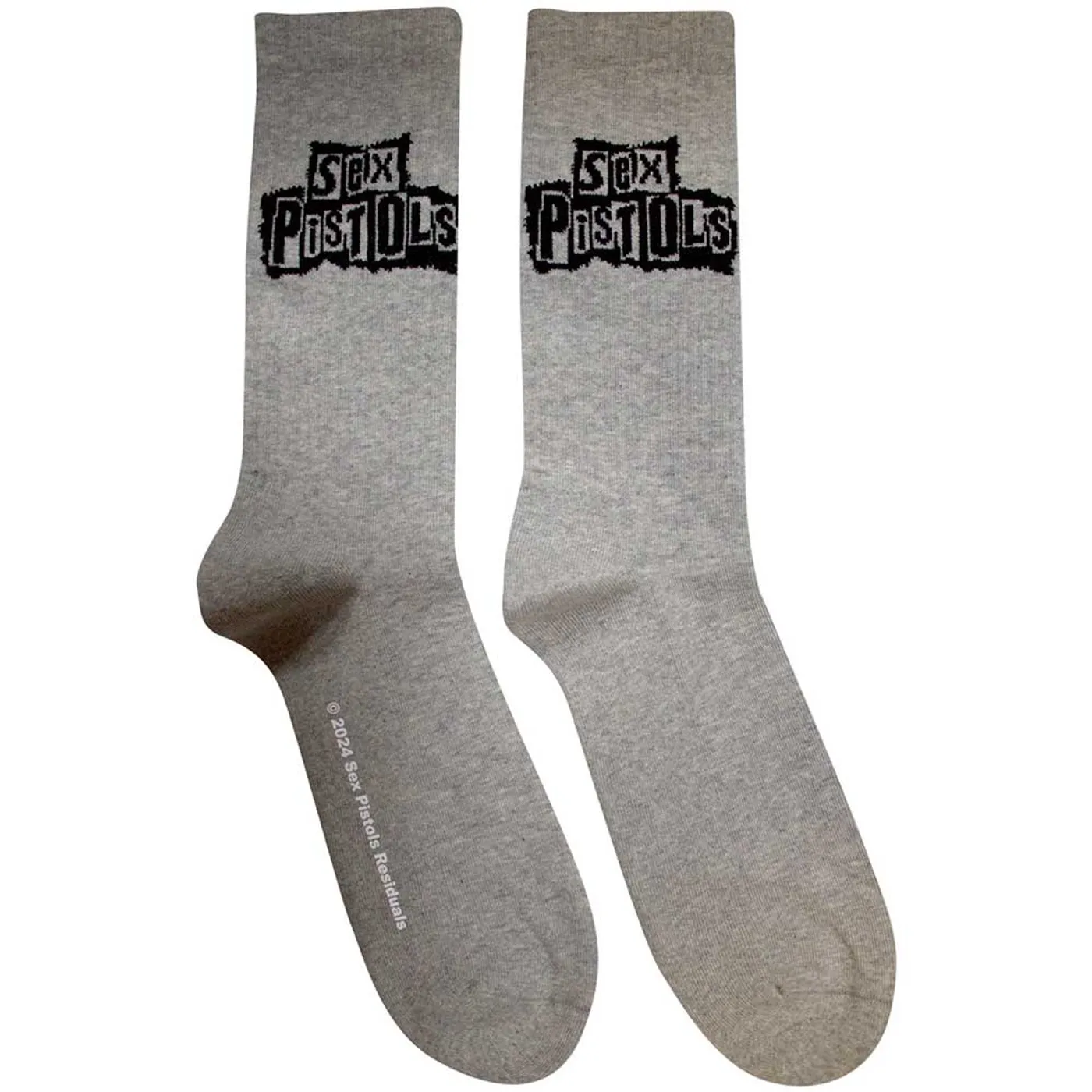 Sex Pistols Terry Socks - Stacked Logo