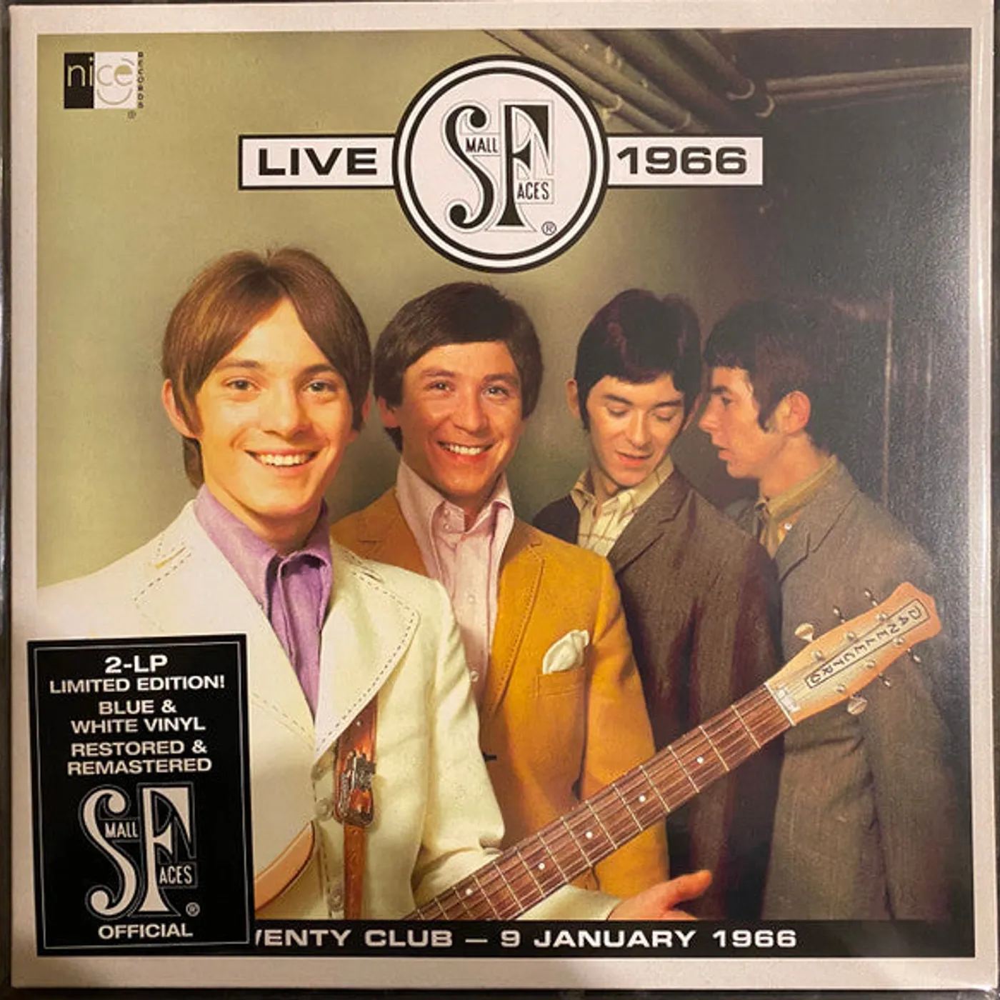 The Small Faces LP Vinyl Record - Live 19 66