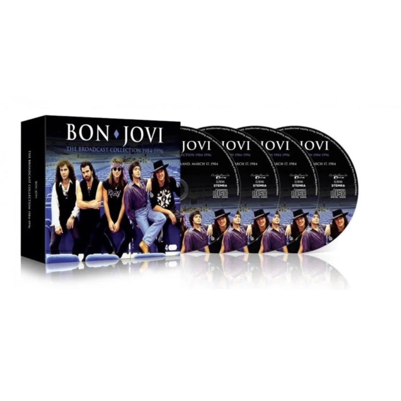 Bon Jovi CD - The Broadcast Collection 19 84-19 96
