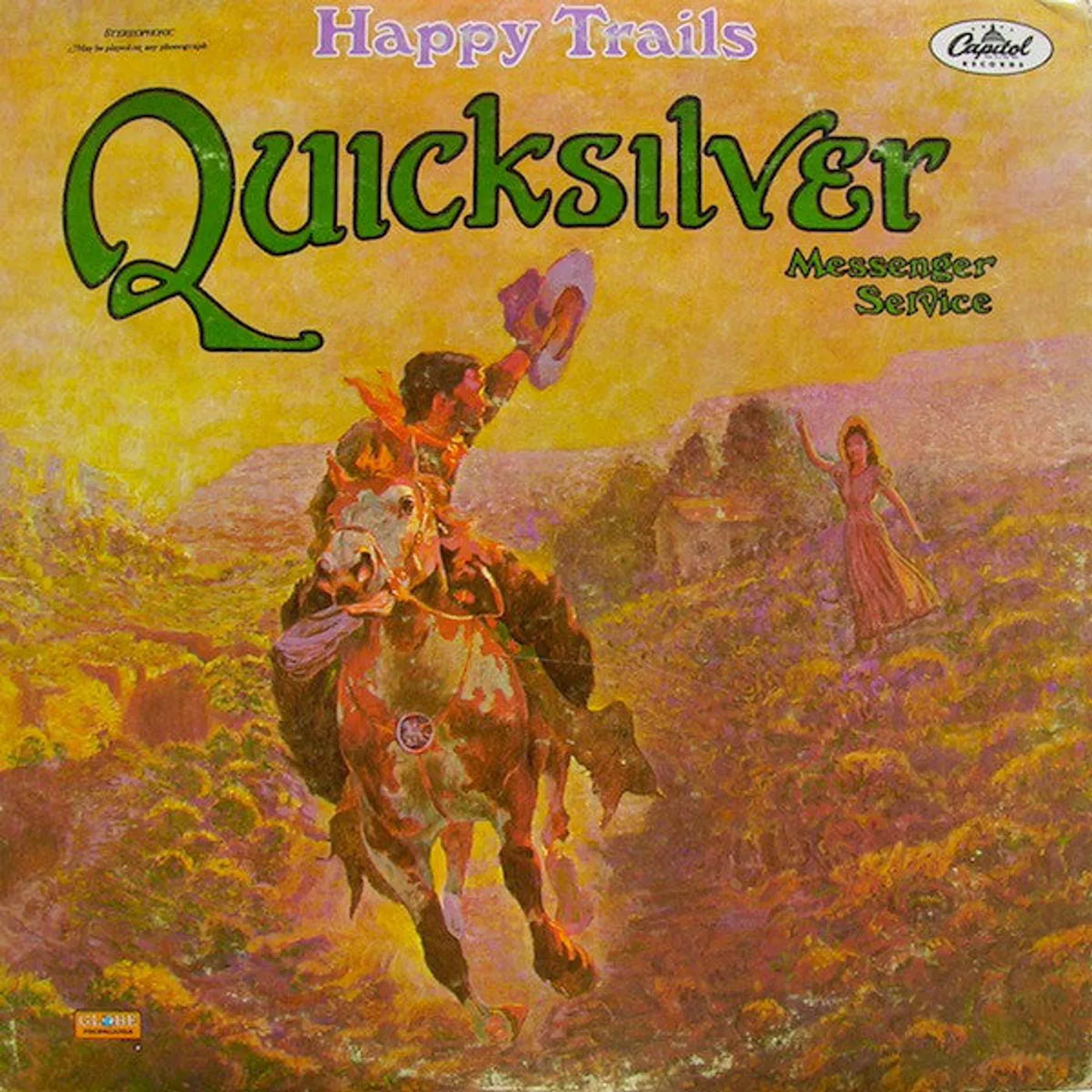 Quicksilver Messenger Service LP Vinyl Record - Happy Trails