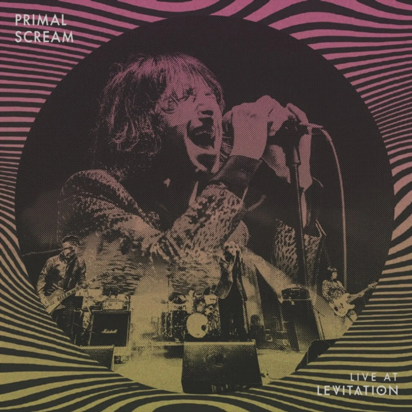 Primal Scream LP Vinyl Record - Live At Levitation (Pink Vinyl) (Ten Bands One Cause)