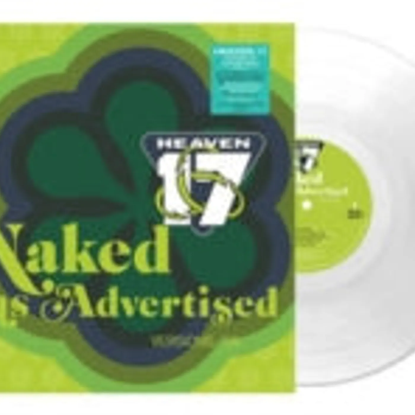Heaven 17 LP Vinyl Record - Naked As Advertised (Clear Vinyl)