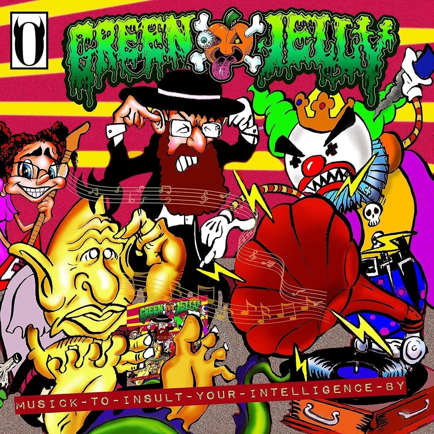Green Jelly LP - Musick To Insult Your Intelligence By (Vinyl)