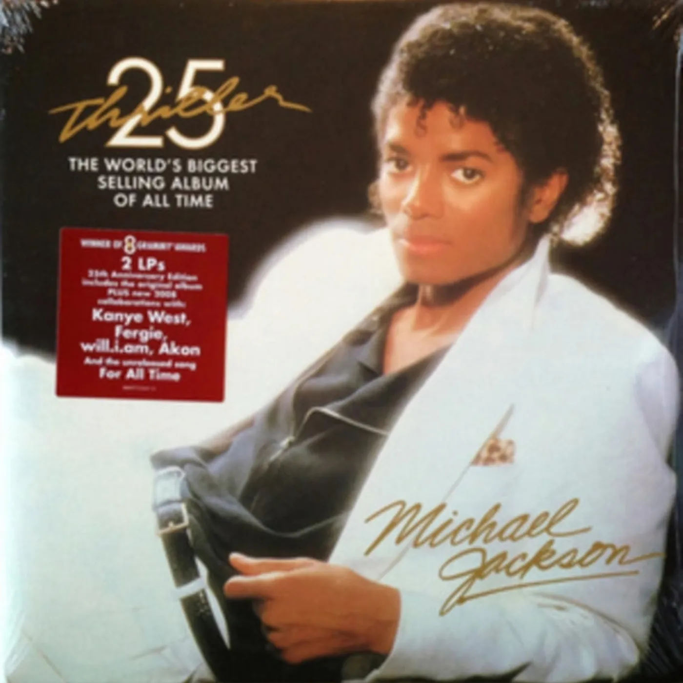 Michael Jackson LP Vinyl Record - Thriller (25th Anniversary Edition / 2 LP Vinyl Record 18 0g Gatefold)