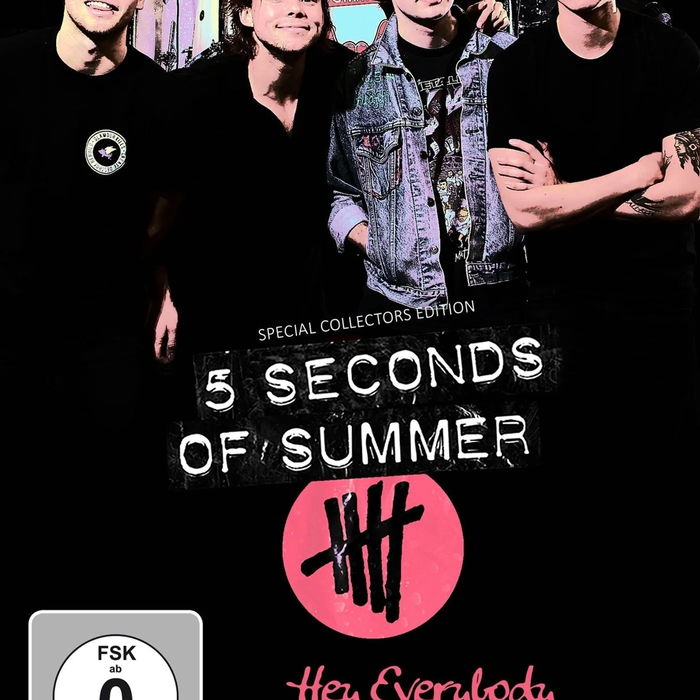 5 Seconds Of Summer DVD - Hey Everyvbody