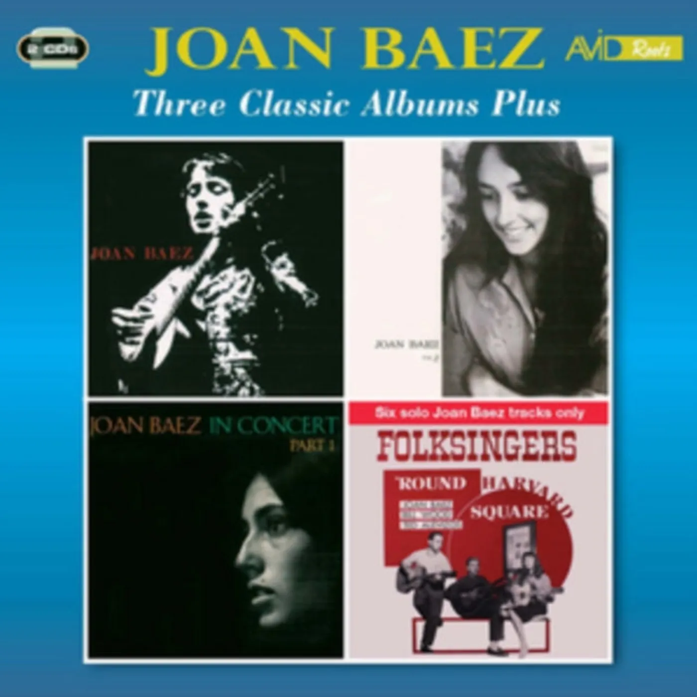 Joan Baez CD - Three Classic Albums Plus