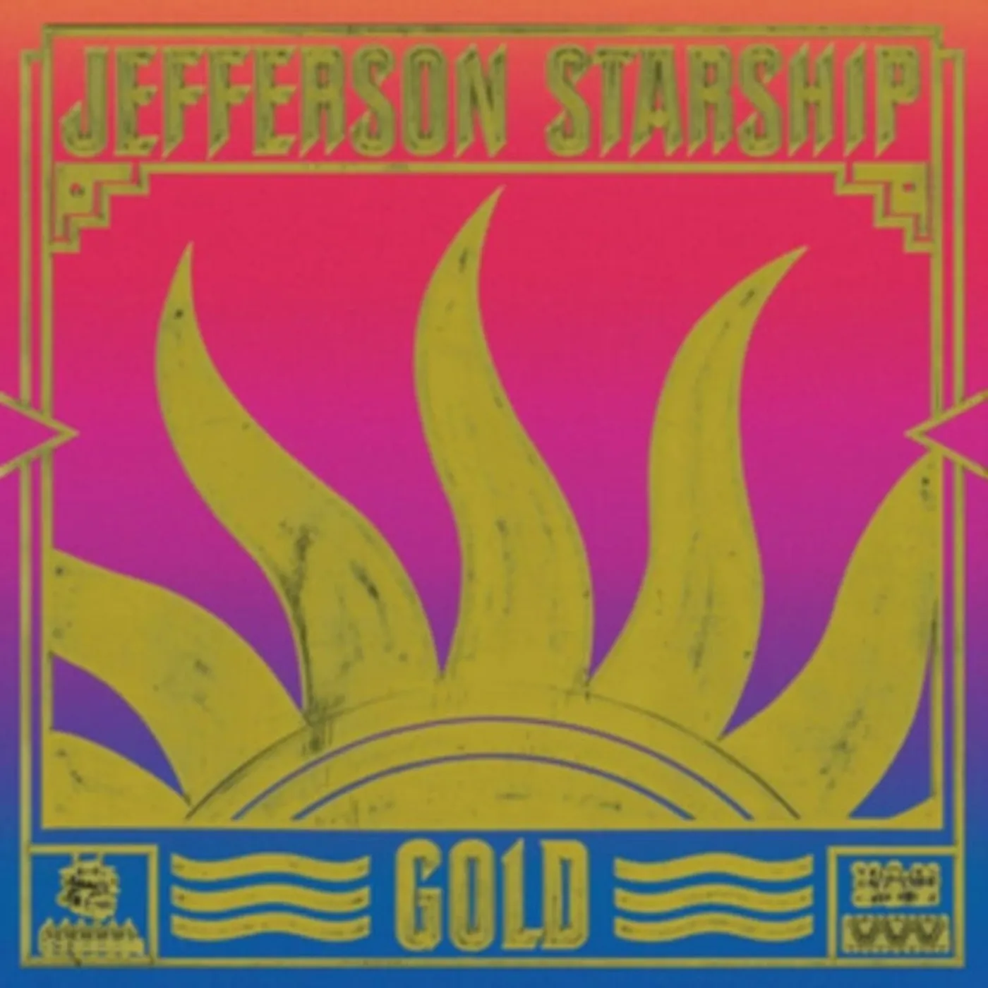 Jefferson Starship LP Vinyl Record + 7" - Gold (Gold Vinyl)