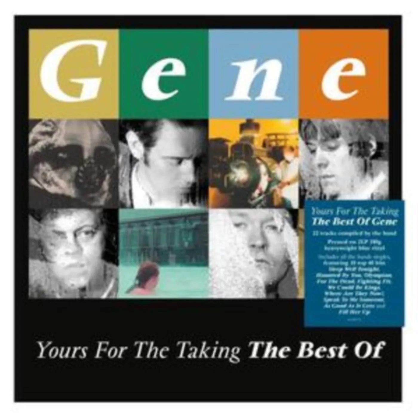 Gene LP Vinyl Record - Yours For The Taking - The Best Of (Blue Vinyl)