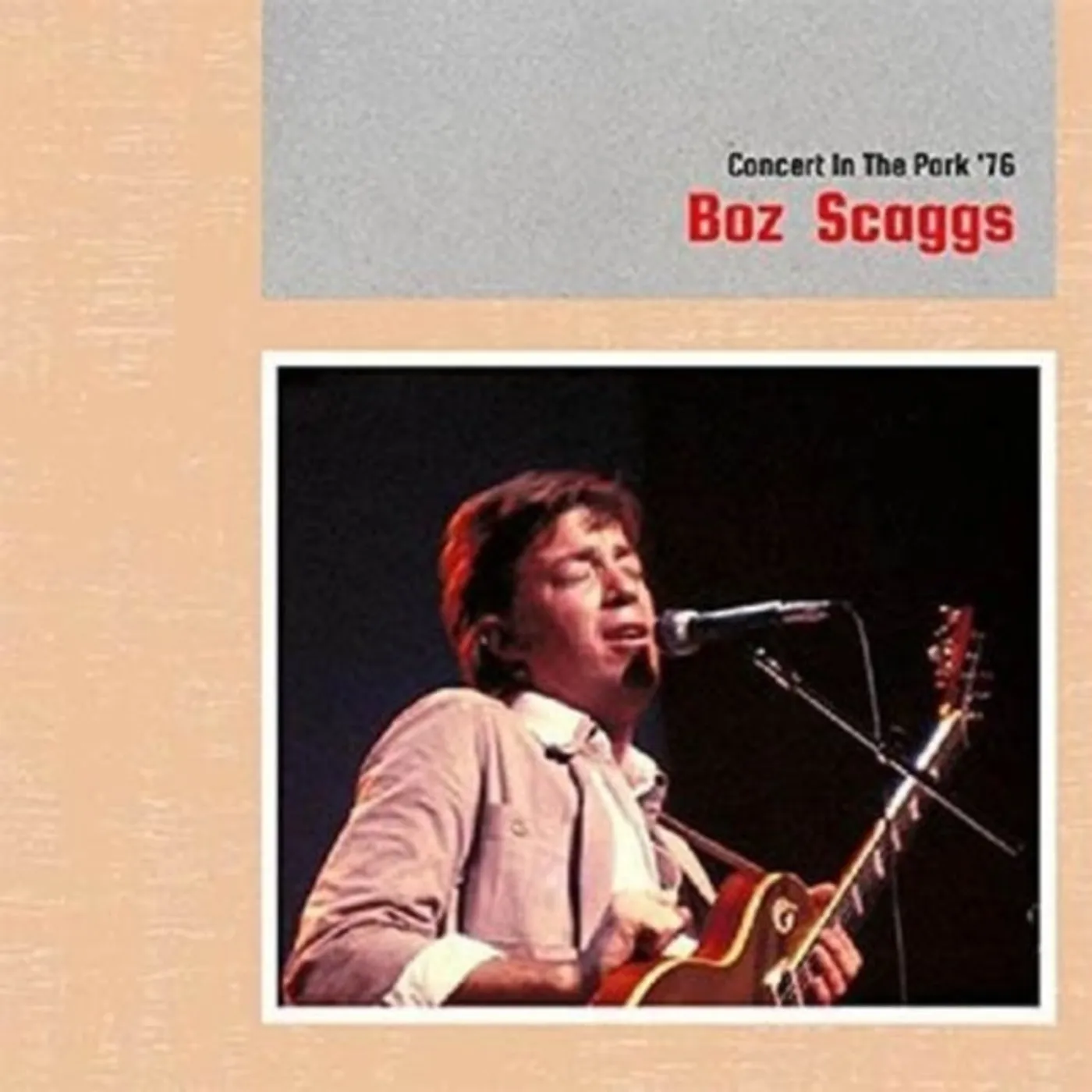 Boz Scaggs CD - Concert In The Park '76