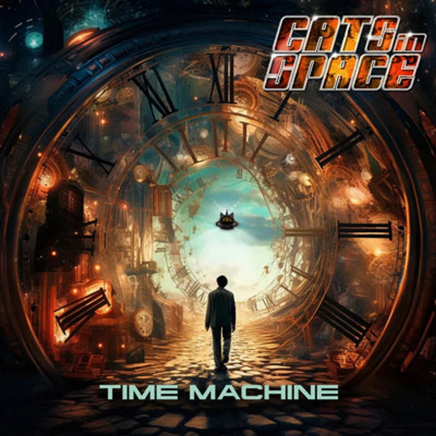 Cats In Space LP - Time Machine - 12 Vinyl Editi