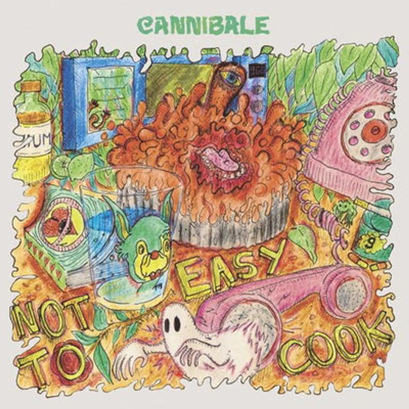CANNIBALE LP - Not Easy To Cook (Vinyl)