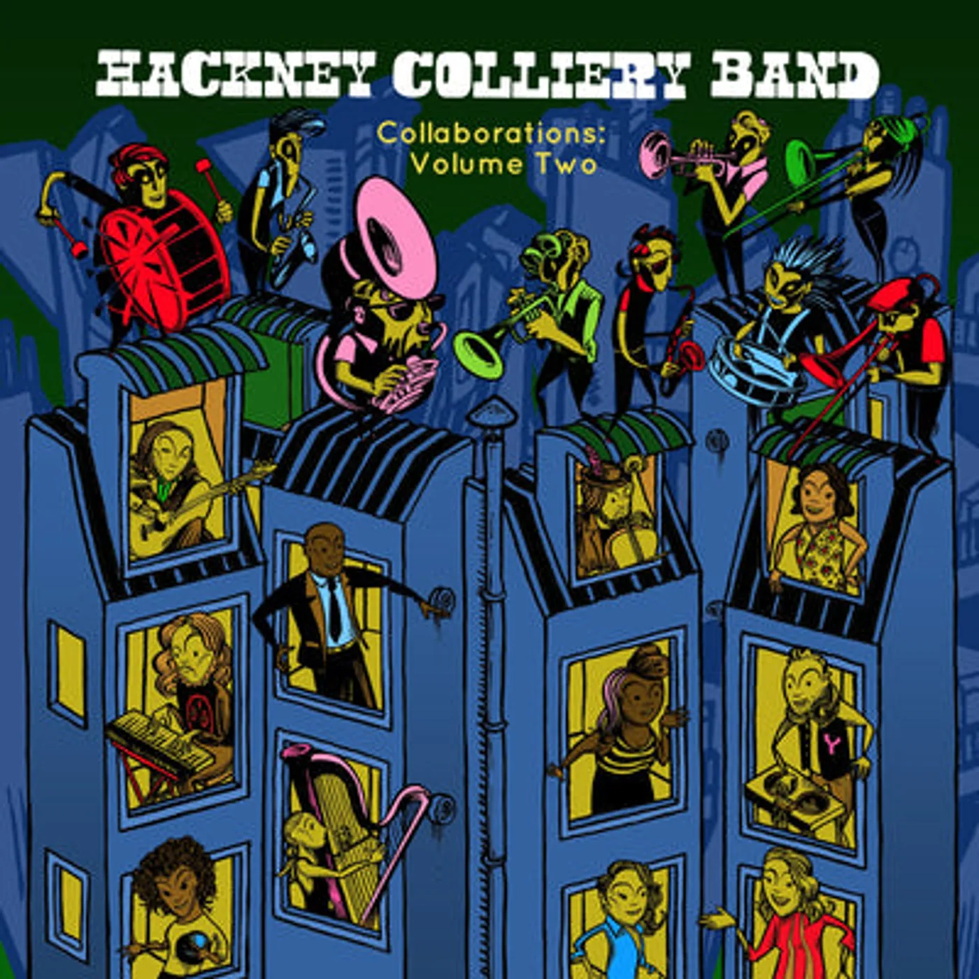 Hackney Colliery Band LP - Collaborations  Volume 2 (Vinyl)