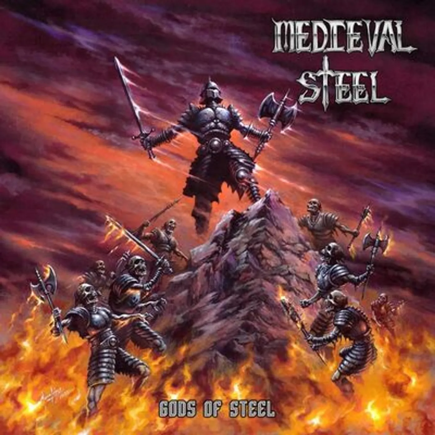 Medieval Steel LP - Gods Of Steel (Vinyl)