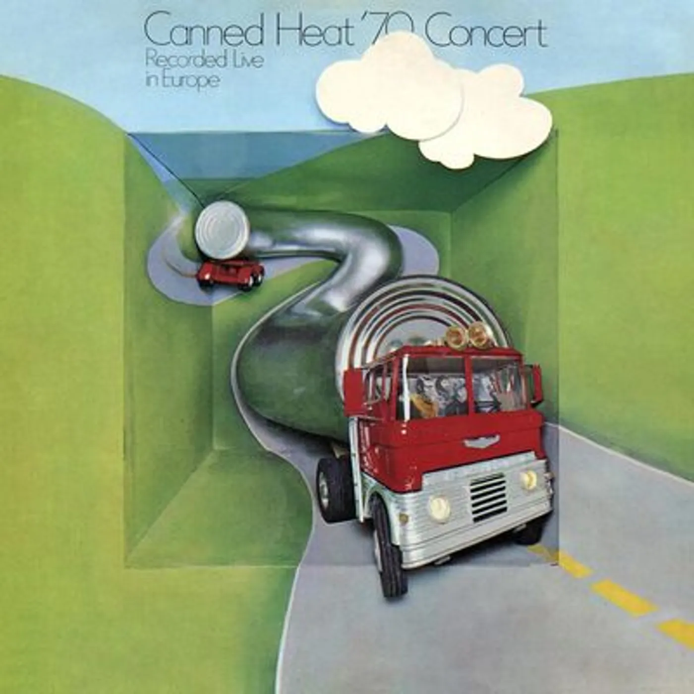Canned Heat LP - 70 Concert Recorded Live In E (Vinyl)