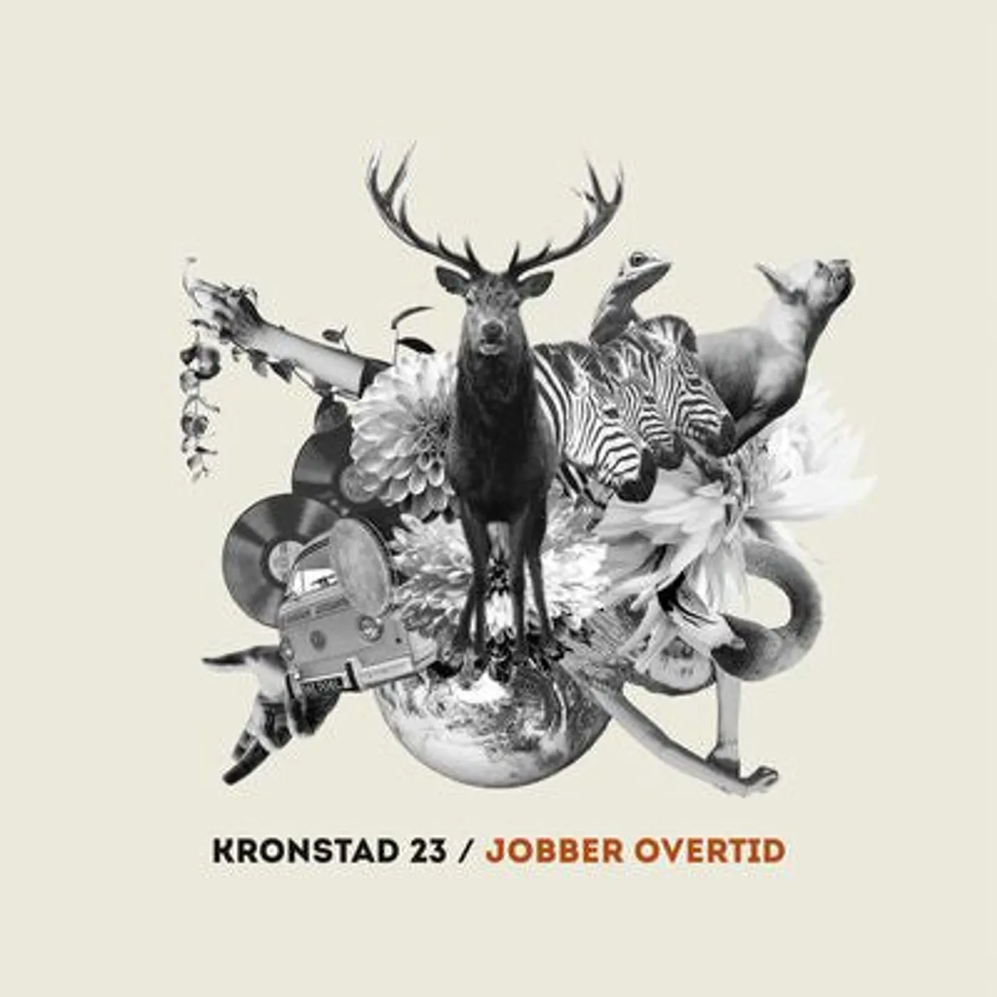 Kronstad 23 LP - Jobber Overtid (Vinyl)