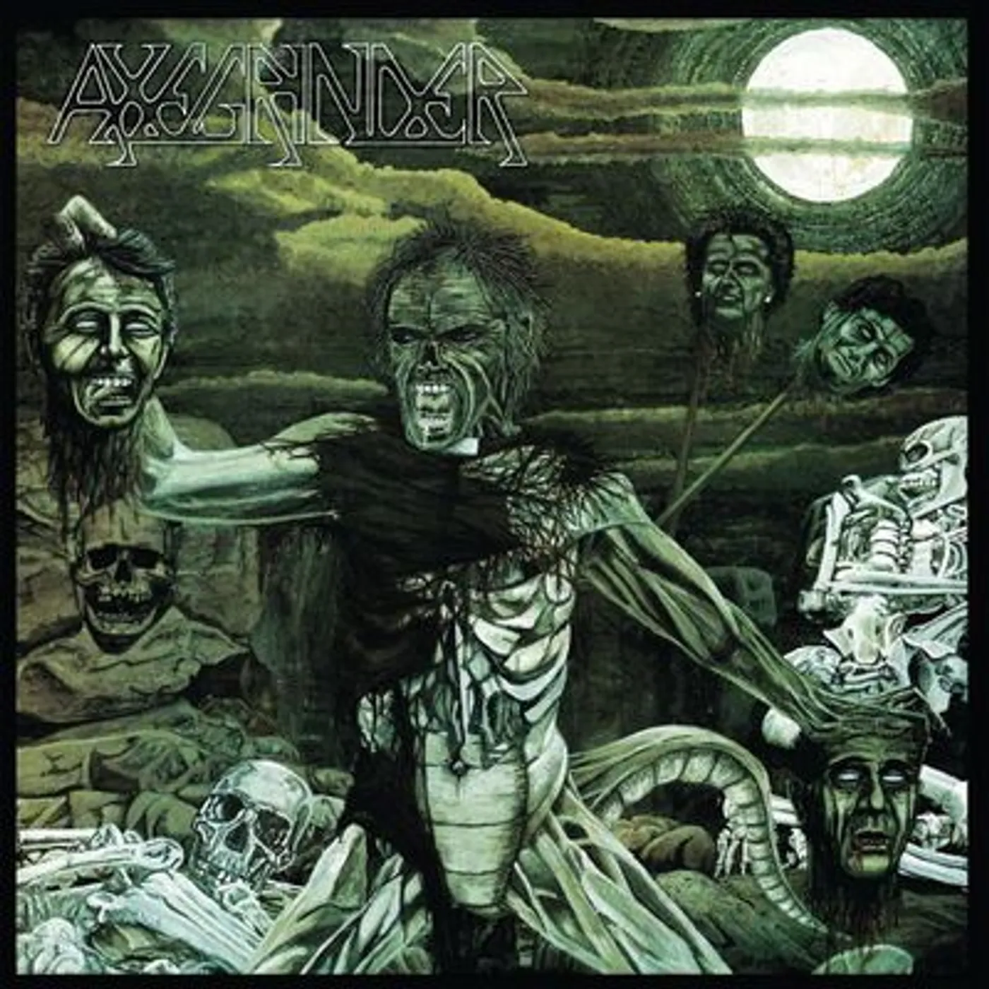 Axegrinder LP - Rise Of The Serpent Men (Vinyl)
