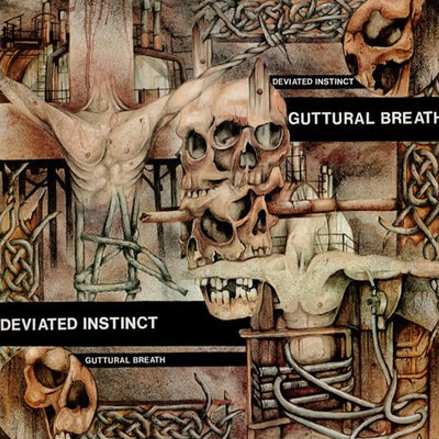 Deviated Instinct LP - Guttural Breath (Vinyl)
