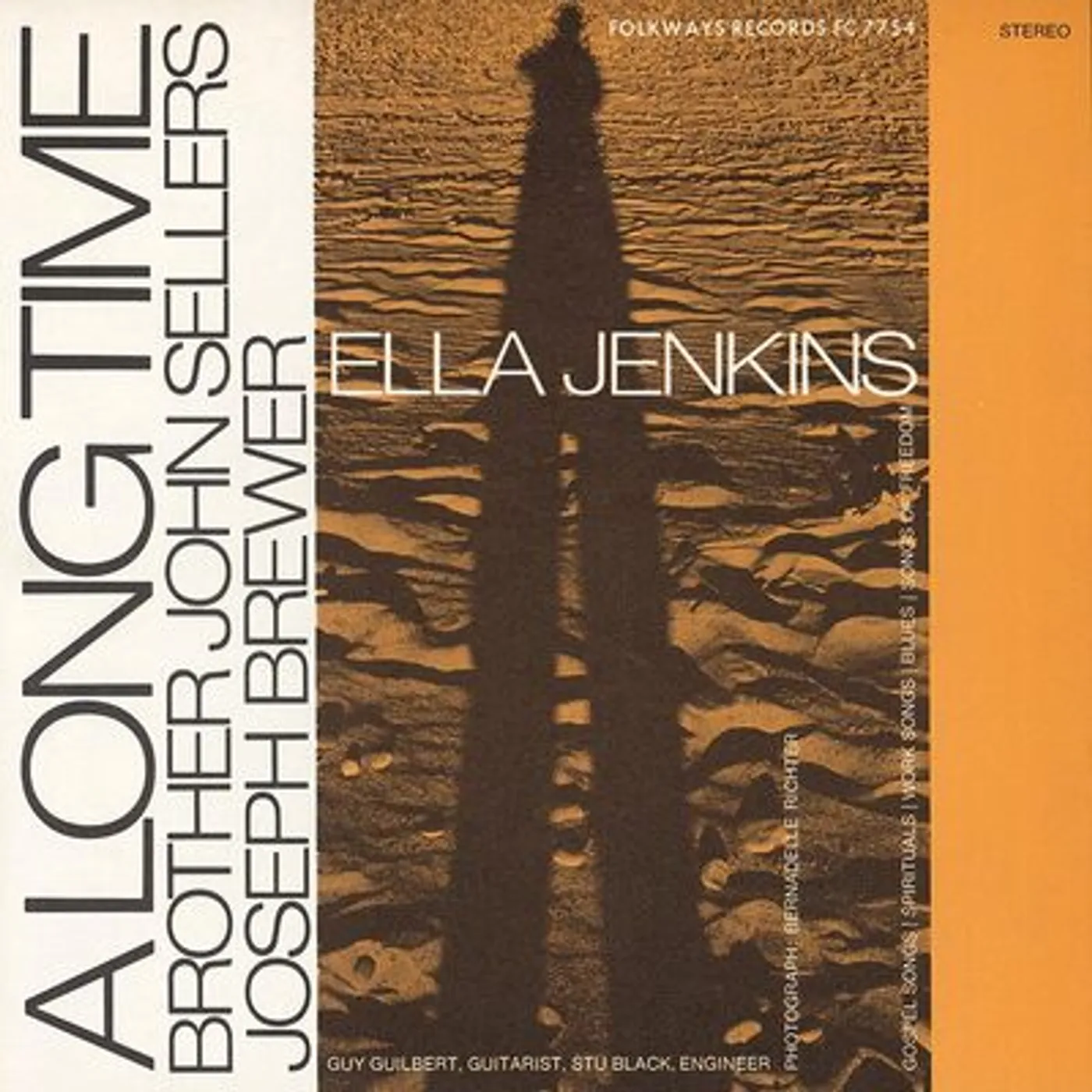 Ella Jenkins LP - A Long Time To Freedom (Vinyl)