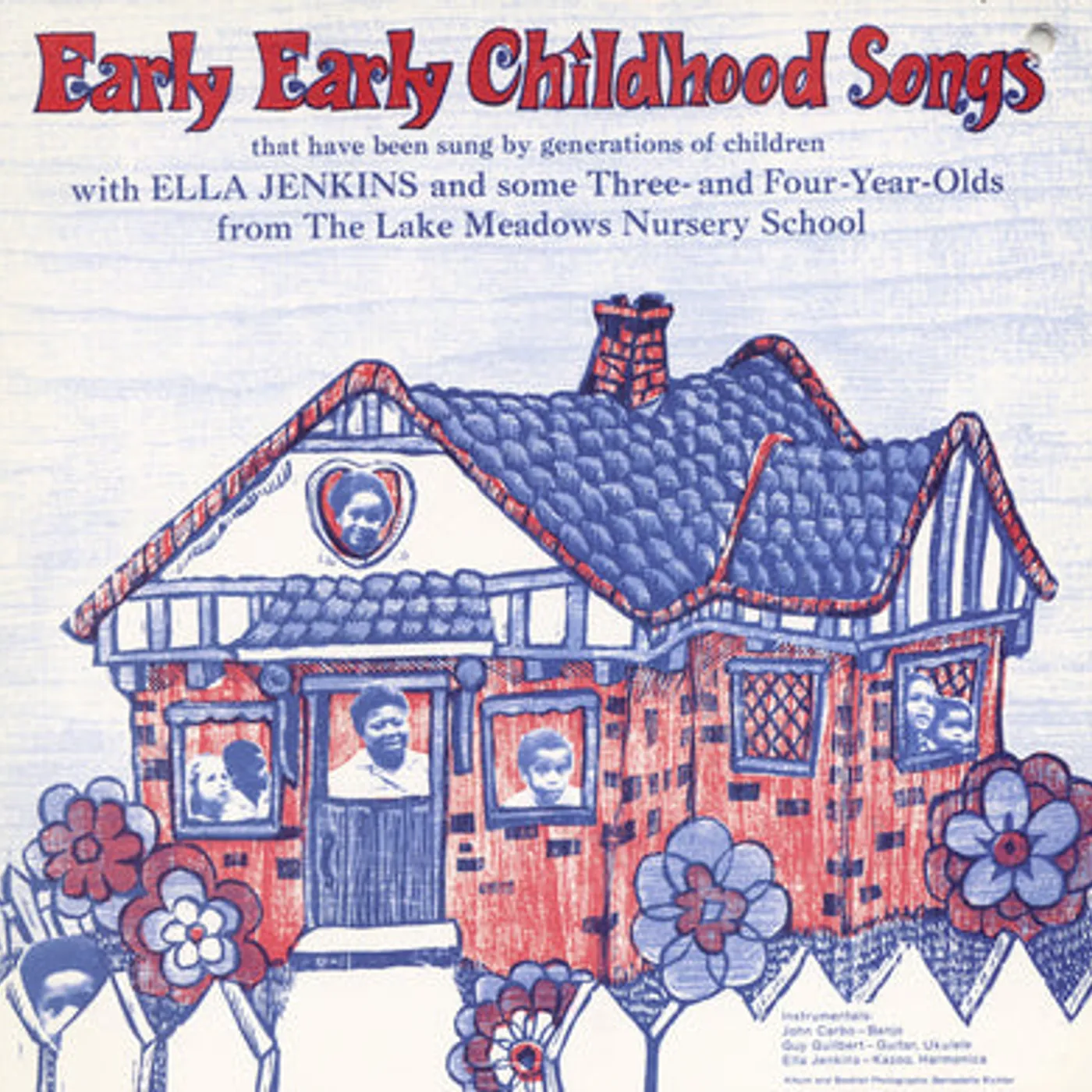Ella Jenkins LP - Early Early Childhood Songs (Vinyl)