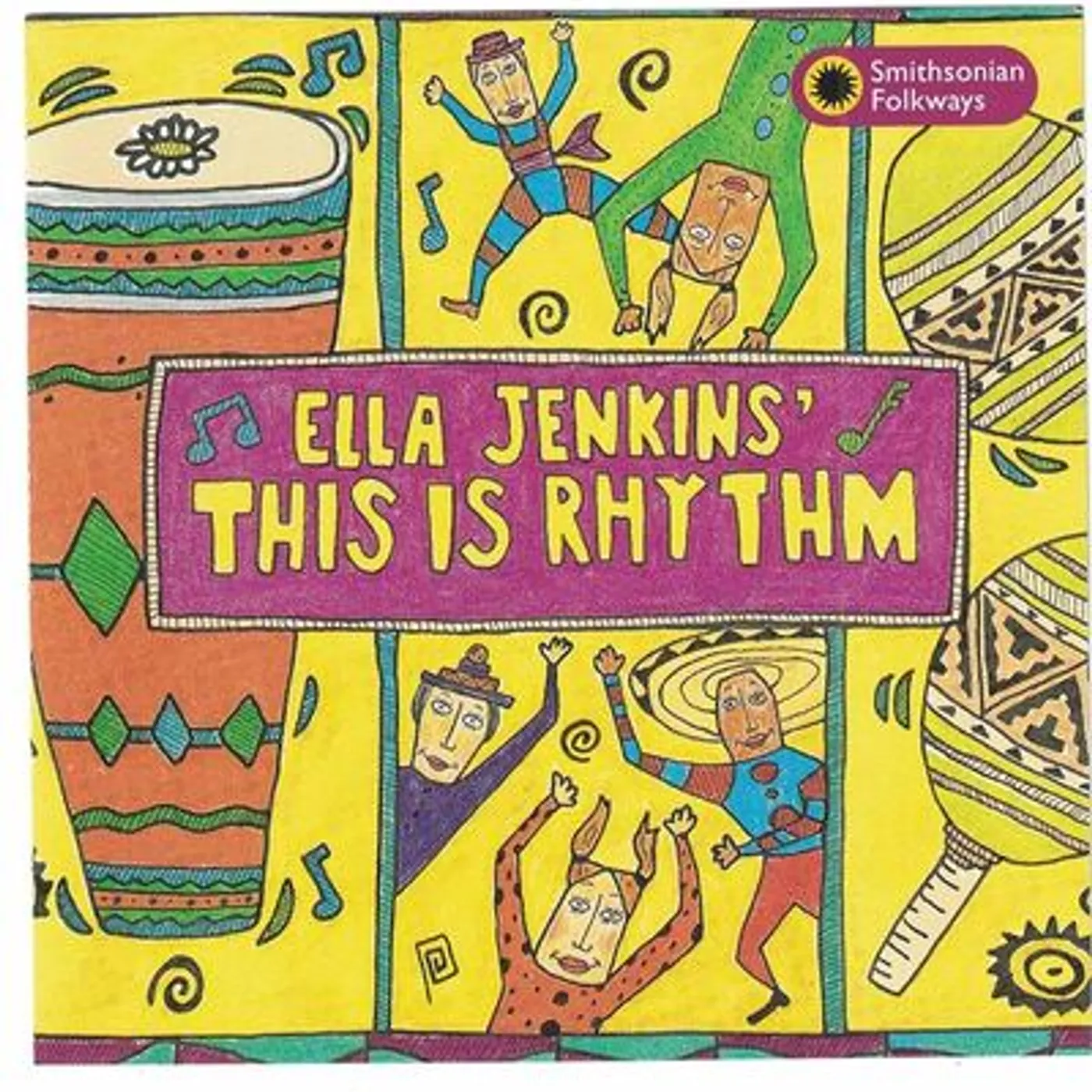 Ella Jenkins LP - This Is Rhythm (Vinyl)
