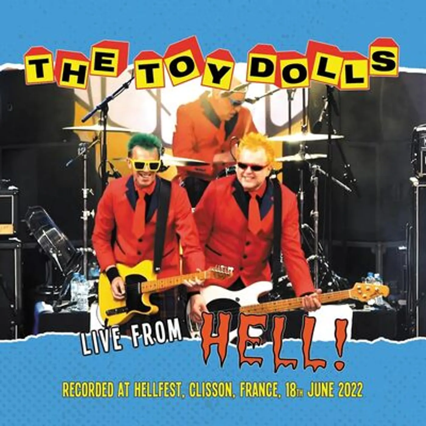 The Toy Dolls LP - Live From Hell! (Vinyl)
