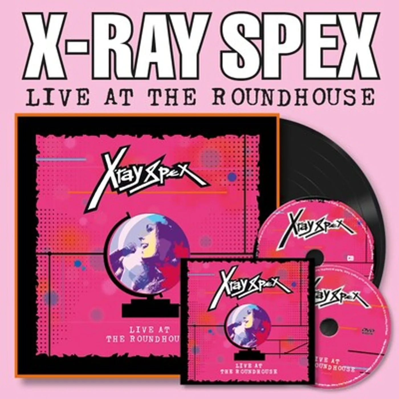 X-Ray Spex LP - Live At The Roundhouse (Vinyl)