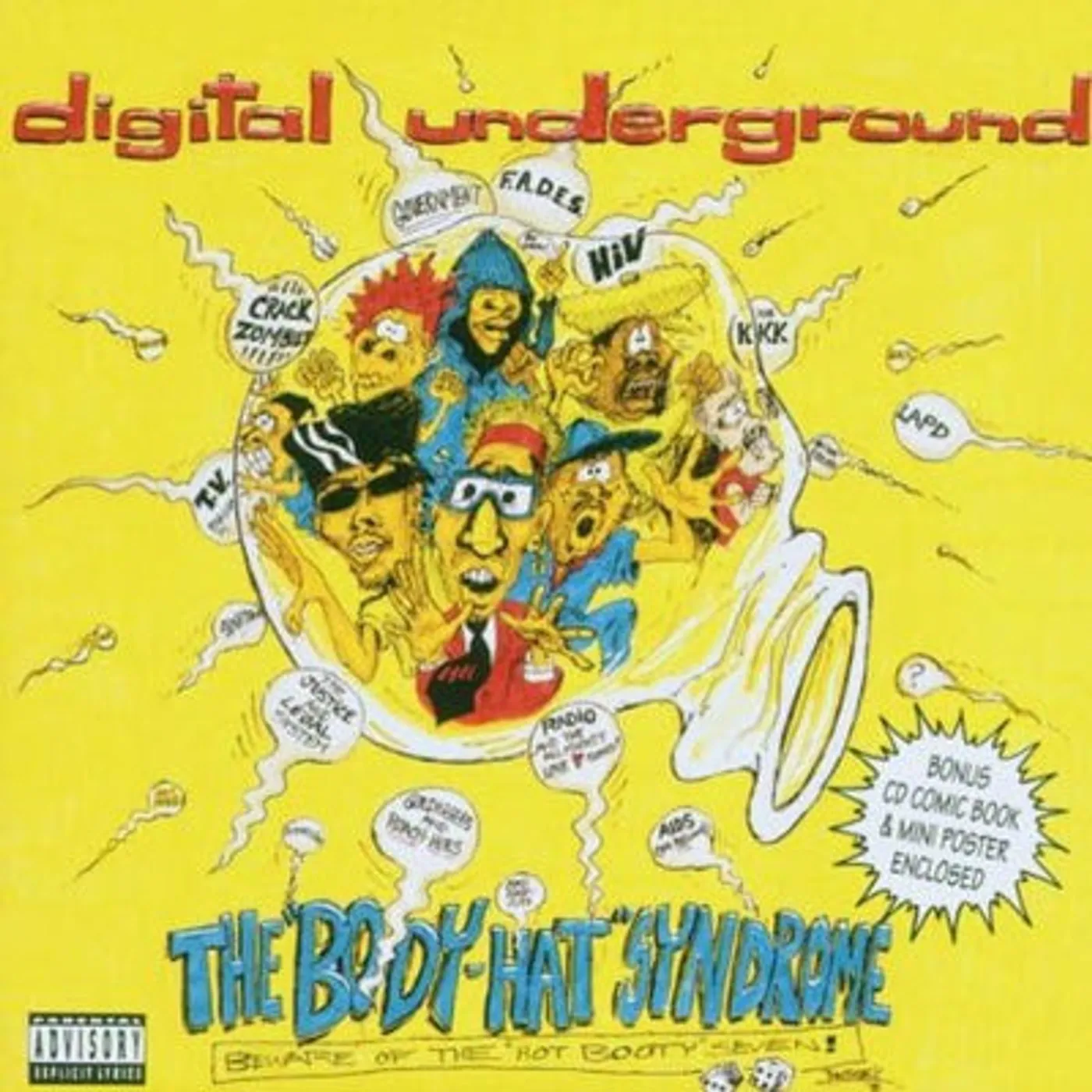 Digital Underground LP - The Body Hat Syndrome