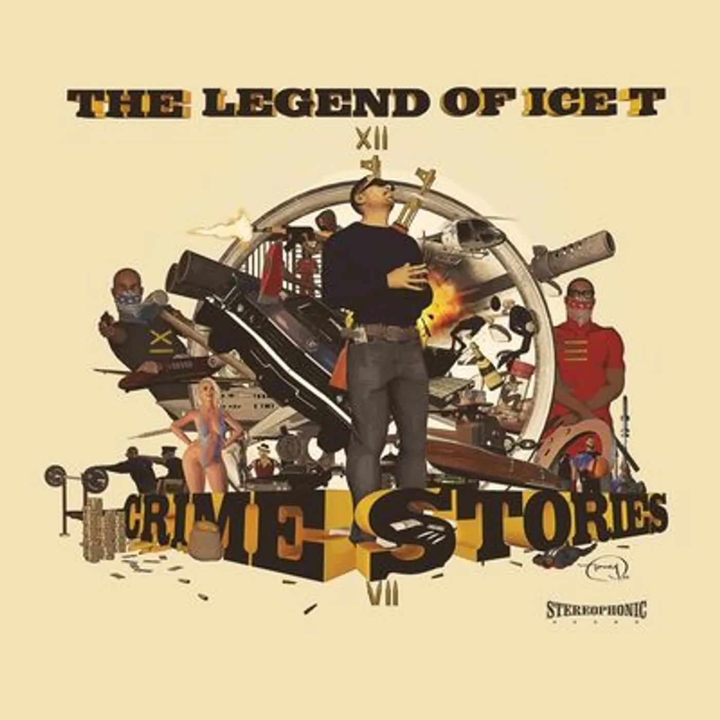 ICE-T LP - The Legend Of Ice T Crime Sto (Vinyl)