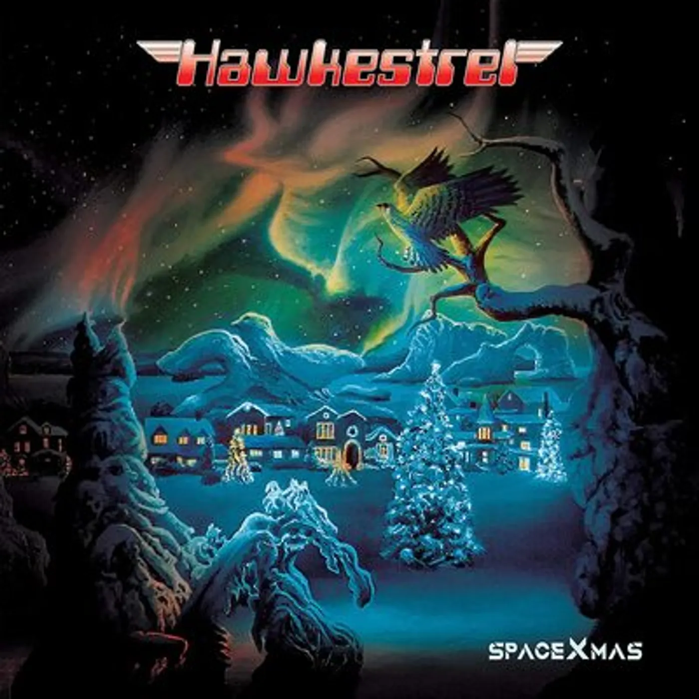 Hawkestrel LP - Spacexmas (Splattered Vinyl)