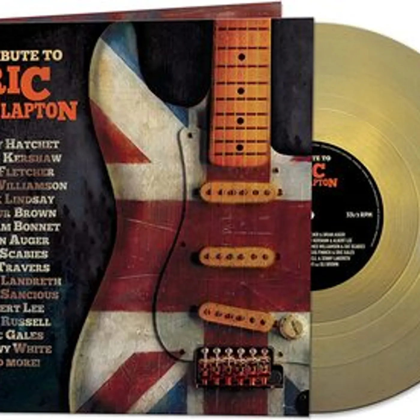 Various Artists LP - A Tribute To Eric Clapton (Vinyl)