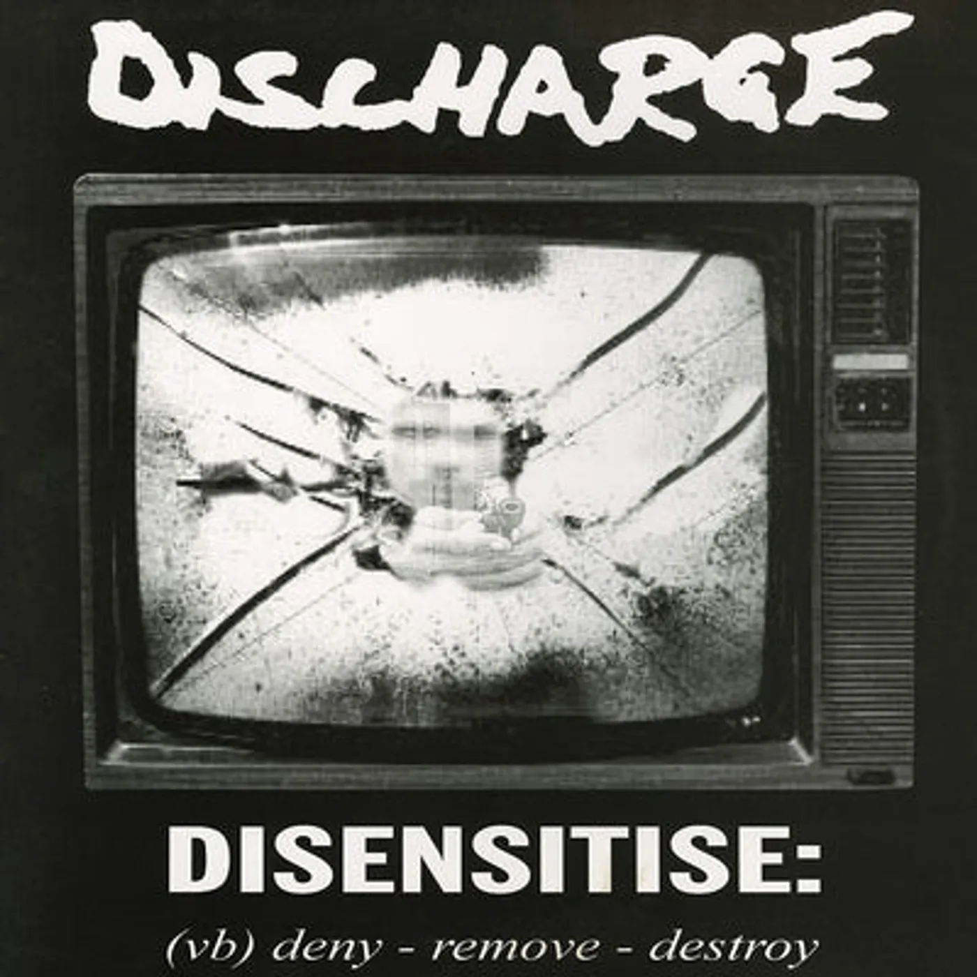 Discharge LP - Disensitise (White Vinyl)